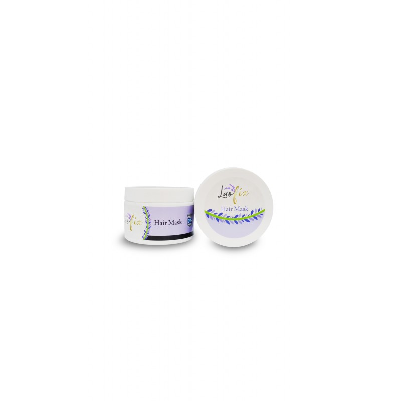 Laofix Repair and Revitalizing Hair Care Mask with Lavender Keratin 2x250 ml (Avocado oil, Vitamin E)
